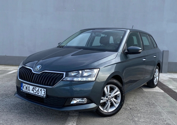 Skoda Fabia cena 48500 przebieg: 45567, rok produkcji 2019 z Kraków małe 781